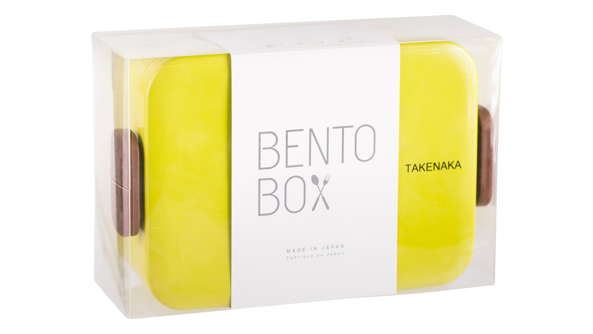 Ланч-бокс Takenaka 700 мл, лимонно-желтый