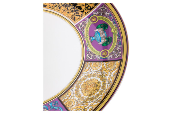 Тарелка обеденная Rosenthal Versace Барокко Мозаик 28 см, фарфор