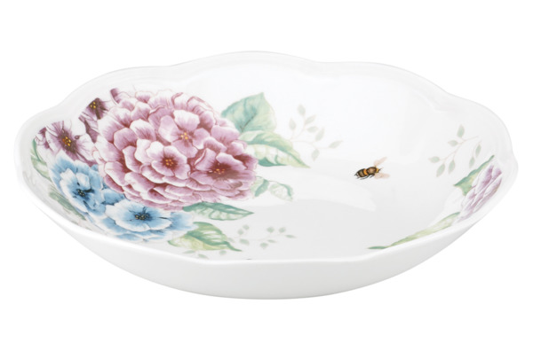Тарелка для пасты Lenox Бабочки на лугу Гортензия 21,6 см