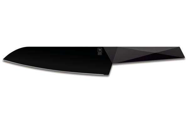 Набор кухонных ножей Tarrerias Bonjean Furtif Classic в блоке, ручка - АБС пластик, 5 шт, черный