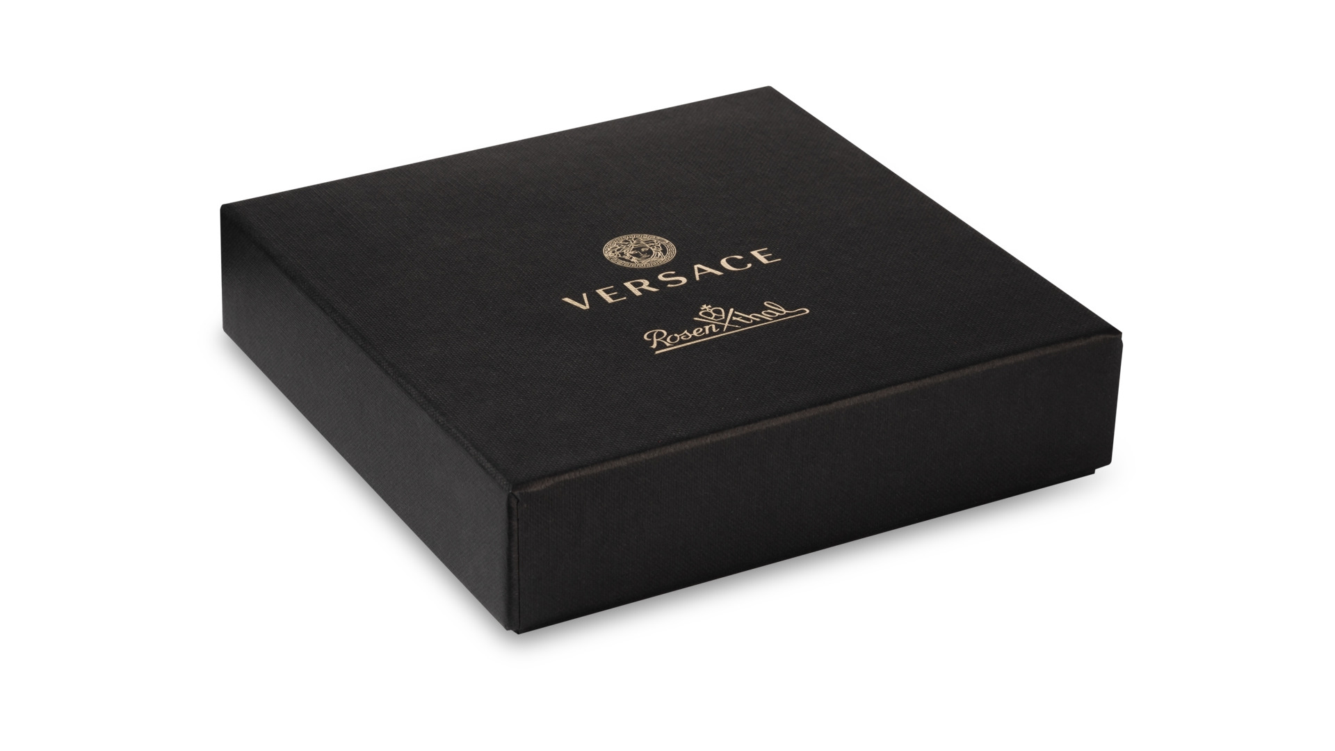 Мелочница Rosenthal Versace Virtus Gala 12 см, черная, фарфор