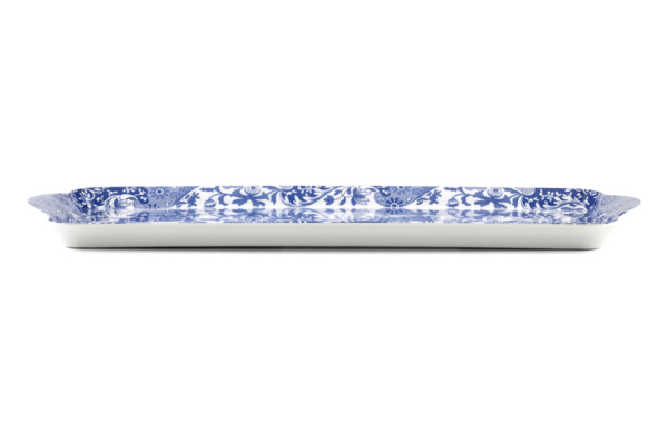 Поднос прямоугольный с ручками Pimpernel Голубая Италия 38,5х16,5 см