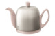 Чайник заварочный Degrenne Salam 700 мл, фарфор, сталь нержавеющая, розовый, со стальной муфтой