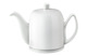 Чайник заварочный Degrenne Salam 1 л, керамика, сталь нержавеющая, белый