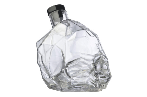 Графин для виски Nude Glass Мементо МориЧереп 750 мл, стекло хрустальное