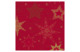 Салфетки трехслойные Duni Star Stories Red 33 см, целлюлоза