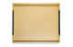 Поднос прямоугольный с ручками Giobagnara Виктор 53х63 см, золотистый