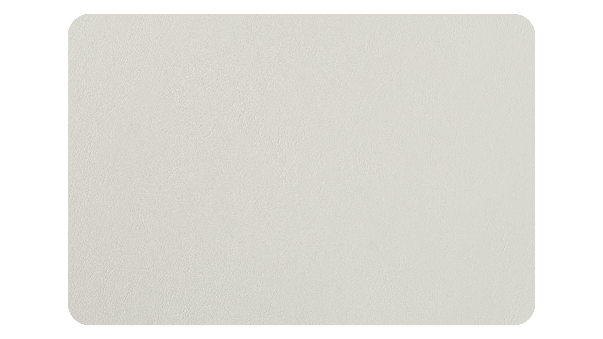 Плейсмат прямоугольный ADJ 45х30 см, кожа натуральная, белый