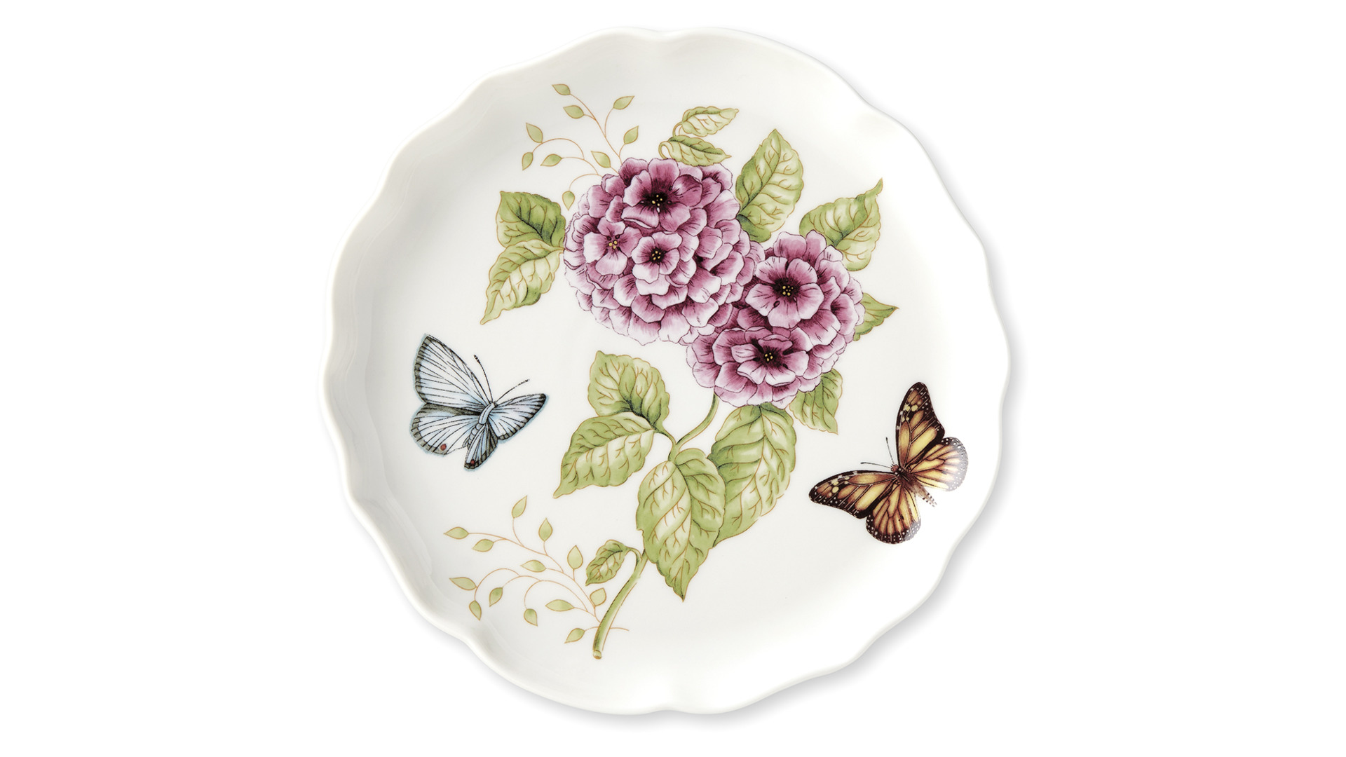 Тарелка десертная Lenox Бабочки на лугу 18 см