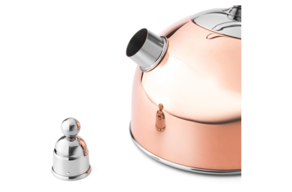 Чайник наплитный со свистком Bredemeijer 2,5 л, для всех видов плит, включая индукцию, сталь, медный