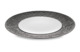 Тарелка закусочная Raynaud Радужный минерал 22 см, фарфор, черная