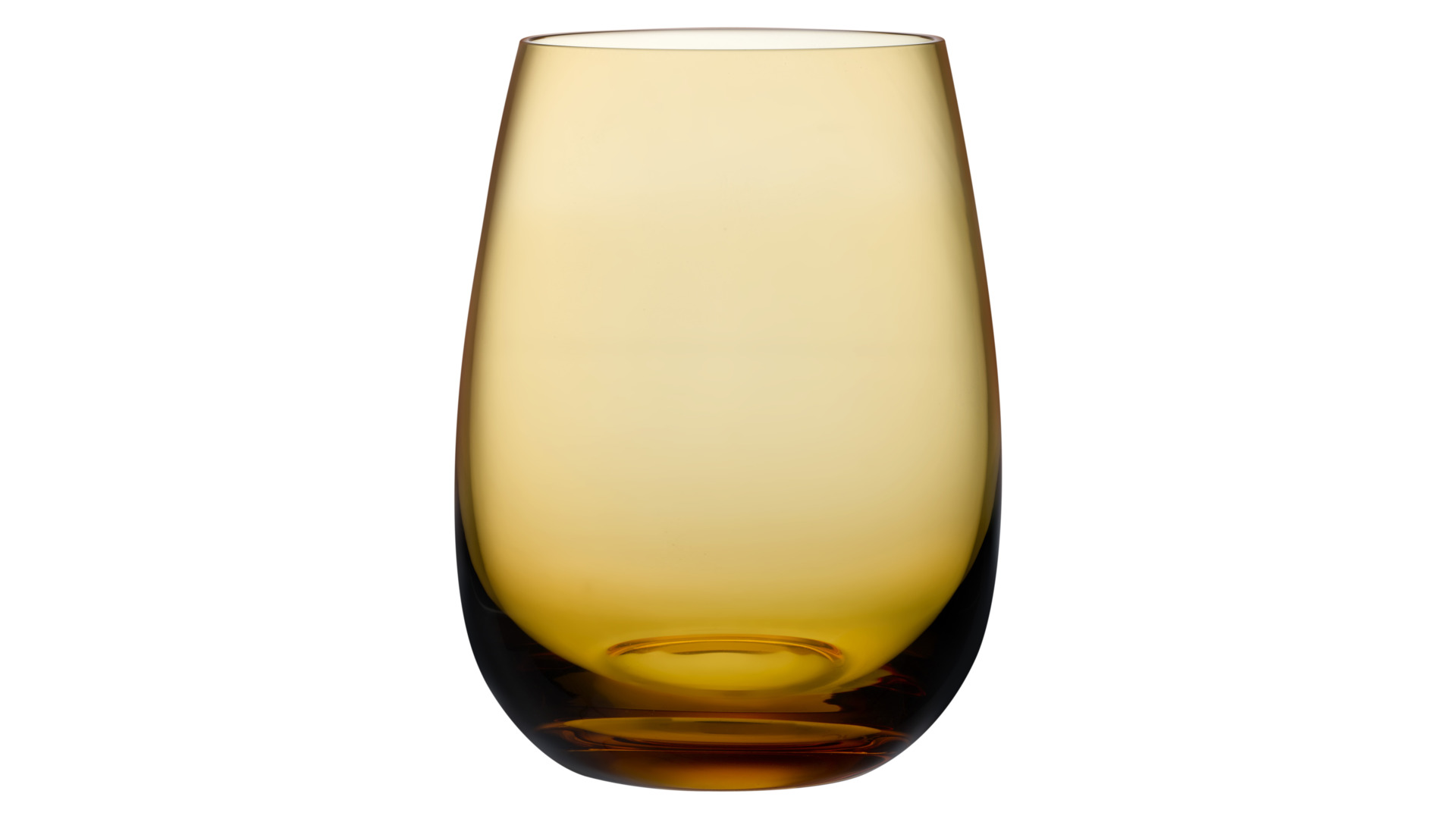 Набор стаканов для воды Nude Glass Цвет 440 мл, 4 шт, стекло хрустальное, янтарный