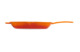 Сковорода-гриль квадратная LAVA 28 см,  2,1 л, чугун, оранжевая