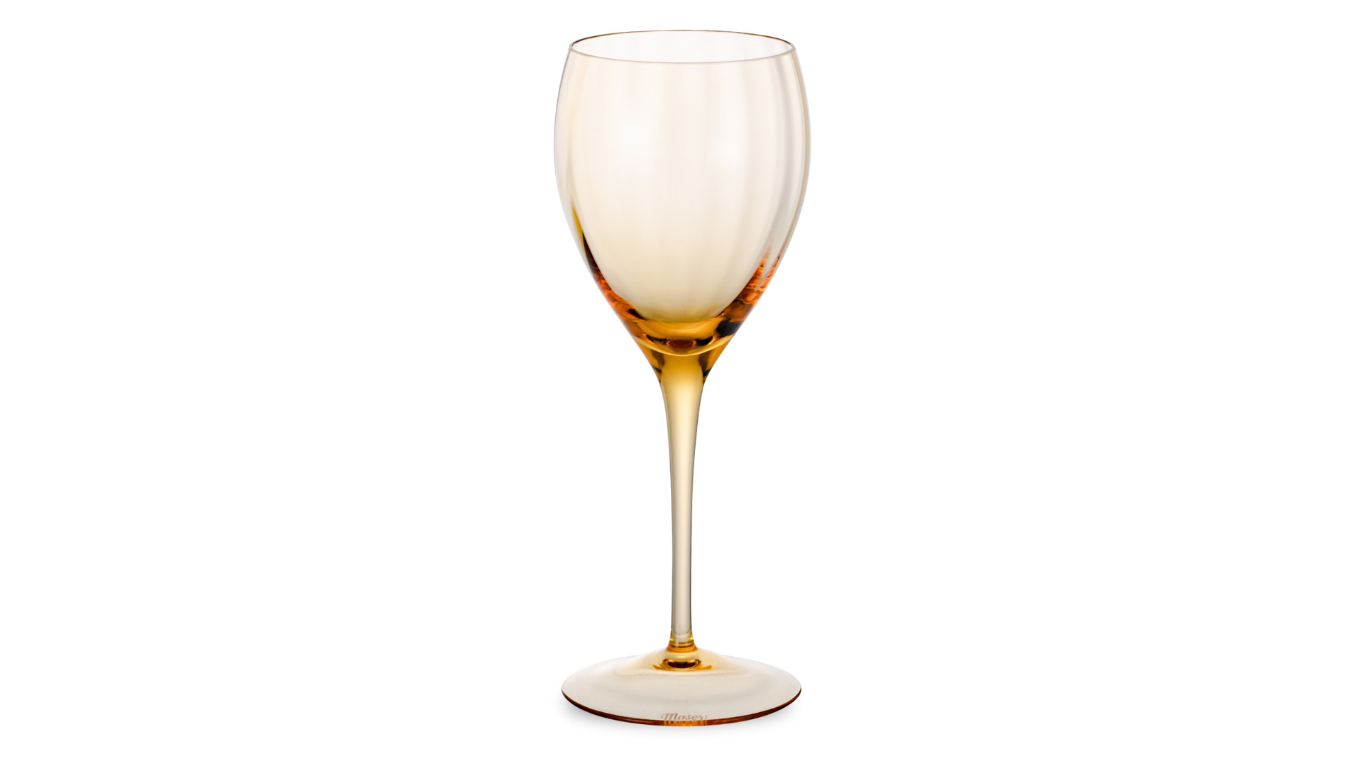 Набор бокалов для белого вина Moser Оптик 250 мл, 2 шт, топаз, п/к