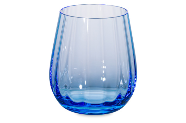 Набор стаканов для виски Moser Оптик 360 мл, 2 шт, аквамарин, п/к