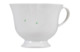 Чашка чайная с блюдцем Delta-X Ландыши Ромб №1, 250 мл, фарфор