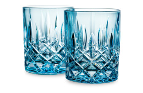 Набор стаканов для виски Nachtmann Noblesse 295 мл, 2 шт, хрусталь бессвинцовый, голубой, п/к