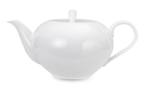 Чайник Narumi Белый декор 1,18 л, фарфор костяной