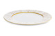 Тарелка подстановочная Narumi Золотой алмаз 30 см, фарфор костяной