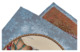 Дорожка для стола Mix&Match Home Дед мороз и лесные друзья 40х100 см, гобелен, голубой