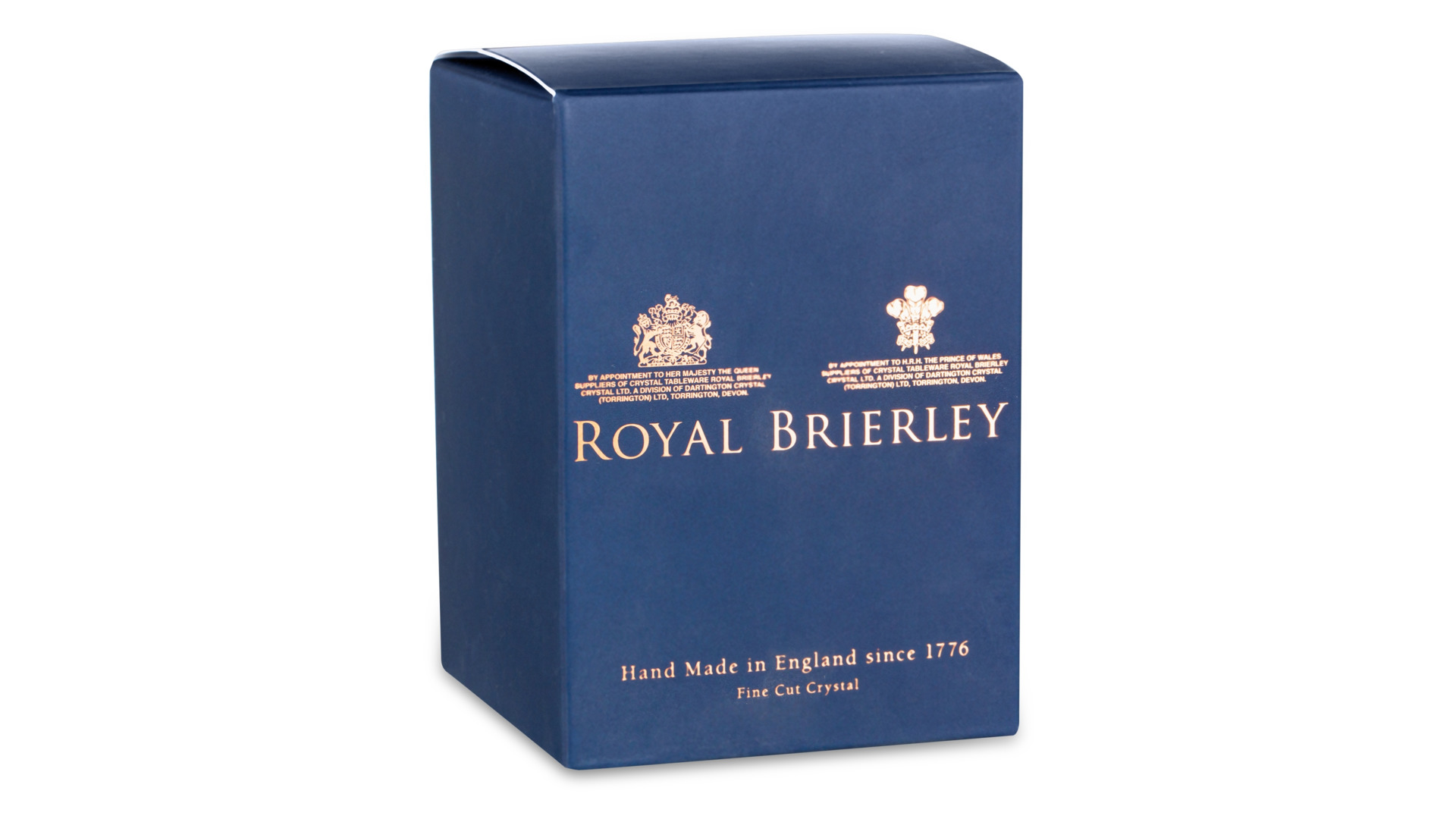 Стакан для виски Royal Brierley Барра 310 мл, хрусталь, голубой