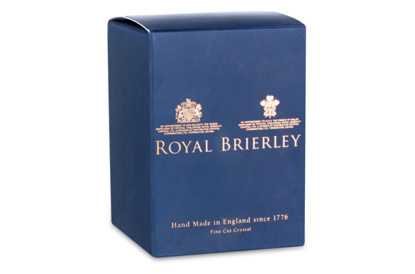 Стакан для виски Royal Brierley Барра 310 мл, хрусталь, голубой