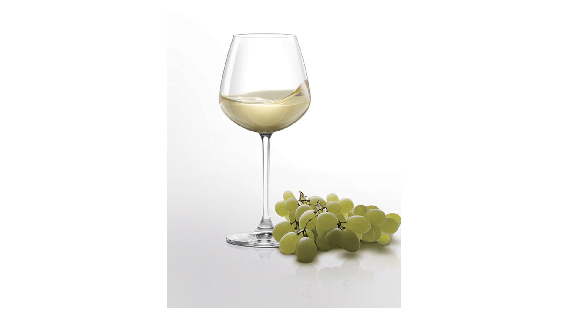 Набор бокалов для белого вина Lucaris Desire 485 мл 6 шт, стекло хрустальное