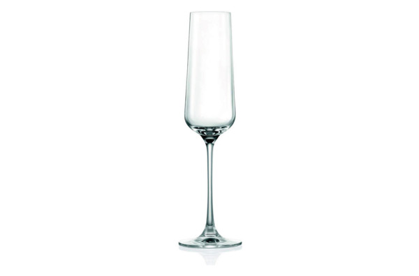 Набор бокалов для шампанского Lucaris Hong Kong 270 мл, 6 шт, стекло хрустальное