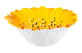 Салатник порционный 3D Edelweiss Маргаритка 16х16х5см, керамика, желтый
