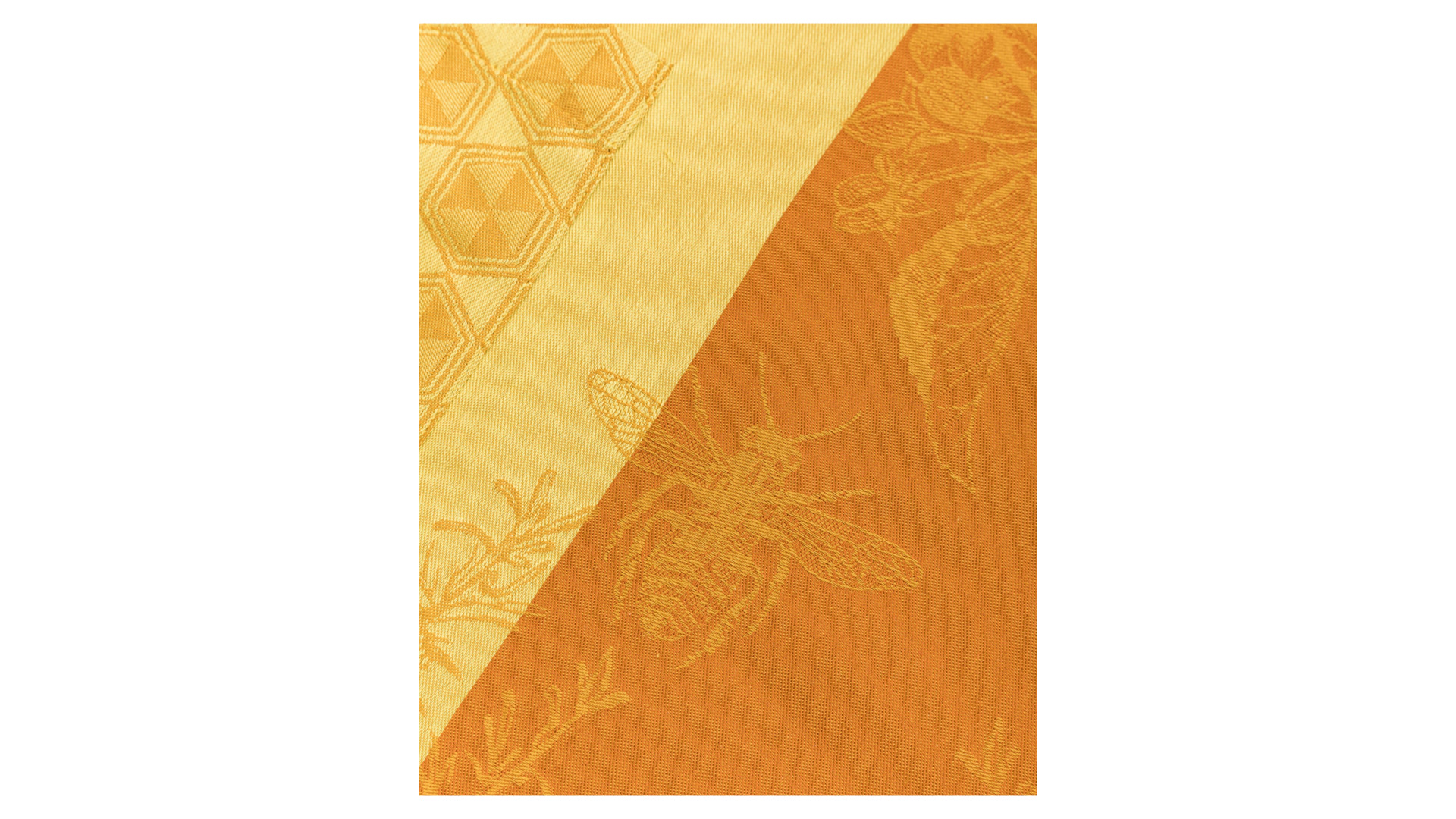 Фартук Le Jacquard Francais Miel de nectar 90х96 см, хлопок, оранжевый