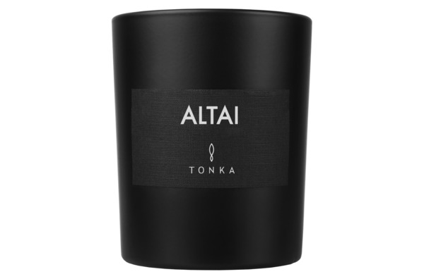 Свеча ароматическая Tonka Black matt Altai 250 мл
