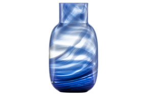 Ваза Zwiesel Glas Вотерс 27,7 см, голубая, стекло