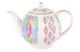 Сервиз чайный ИФЗ Перо павлина Тюльпан на 5 персон 12 предметов, фарфор твердый - Sale