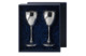 Набор бокалов для вина гладких в футляре АргентА Classic 242,15 г, 120 мл, 2 шт, серебро 925