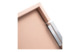 Поднос прямоугольный с ручками GioBagnara Виктор 27,5х38 см, светло-розовый