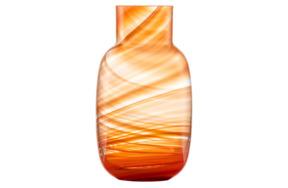 Ваза Zwiesel Glas Вотерс 22 см, коралловая, стекло