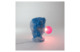 Настольная лампа Seletti Чудесное небо 21x12 см, h40 см, смола, голубая с розовым
