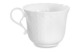 Чашка чайная с блюдцем Narumi Белый шелк 230 мл, фарфор костяной