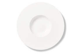 Тарелка суповая Dibbern Белый декор 30 см, фарфор костяной