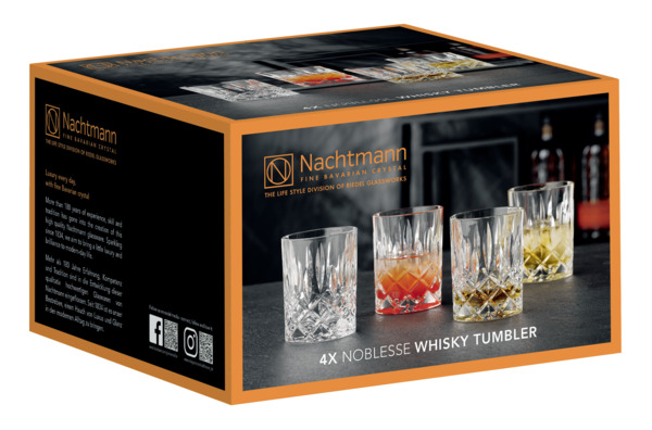 Набор стаканов для виски Nachtmann Noblesse 295 мл, 4 шт, хрусталь бессвинцовый