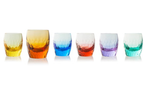 Набор из 6 стаканов для воды Moser Бар 220 мл Юбилейная коллекция 2014, Бар, 6 цветов