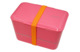 Ланч-бокс двухъярусный Takenaka 1,15 л, розовый