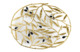 Блюдо Michael Aram Золотая оливковая ветвь 29х22 см, латунь