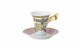 Чашка кофейная с блюдцем Rosenthal Versace Сад Версаче 180 мл, фарфор