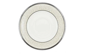 Блюдце для чашки кофейной Noritake Серебряный дворец 12,5 см