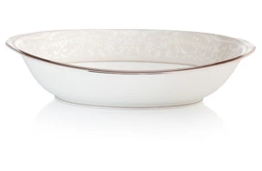 Салатник овальный Noritake Серебряный дворец 26 см