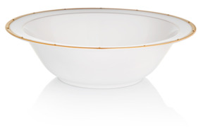 Салатник круглый Noritake Рочель Золотой кант 24,5 см