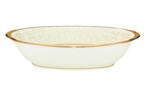 Салатник овальный Noritake Белый дворец 26 см