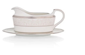 Соусник с подставкой Noritake Серебряный дворец 300 мл