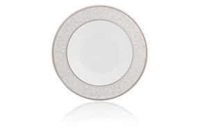 Тарелка суповая Noritake Серебряный дворец 21,5 см